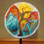 Marilyn Levy
“A Kippah for Moses -
The Burning Bush”